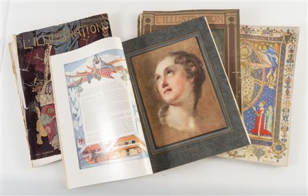 Lotto composto da quattro volumi dell'Illustration. Edizioni speciali di...