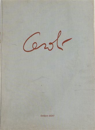 MARIO CEROLI (Castel Frentano 1938) Cartella di litografie a colori su carta...