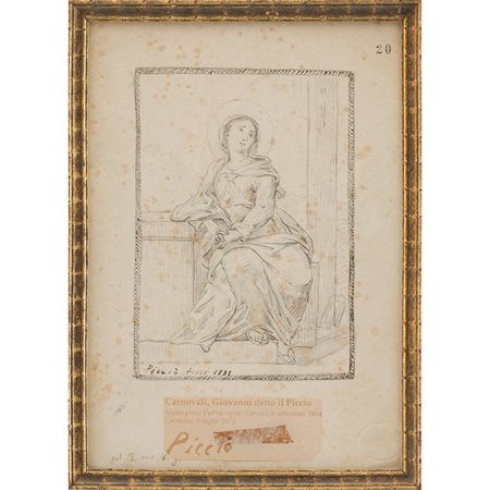 GIOVANNI CARNOVALI, Disegno a matita