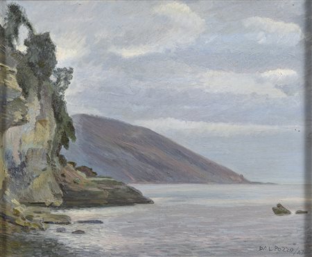 DIPINTO MARE DI FRANCESCO DAL POZZO, 1947