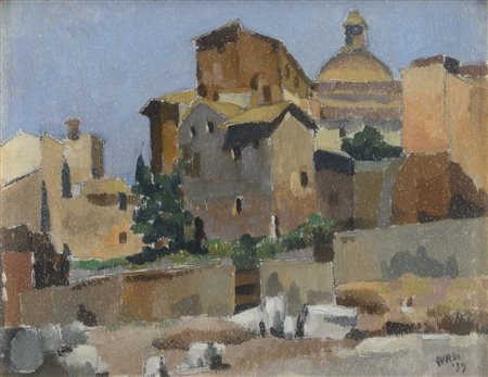 DIPINTO CITTÁ DI LUIGI SURDI, 1939