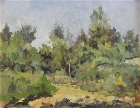 DIPINTO PAESAGGIO DI GIAN RODOLFO D'ACCARDI