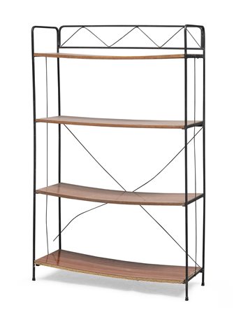 ETAGERE IN METALLO LACCATO, MIM ANNI '70