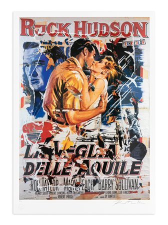 MIMMO ROTELLA (1918-2006) - La veglia delle aquile