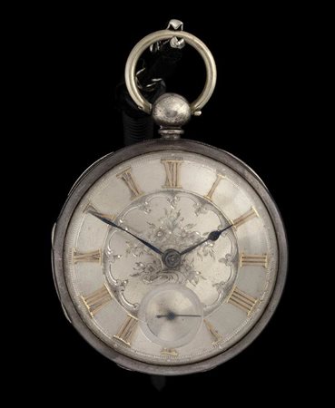 Orologio da tasca inglese in argento - Chester 1855, HENRY BUTTERWORTH