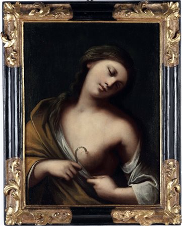 Scuola emiliana del XVII secolo, Suicidio di Cleopatra