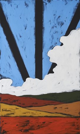 Tano Festa "Paesaggio" 1986
acrilico su tela
cm 100x60
Firmato al retro

Proveni