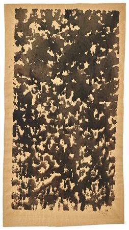 Mark Tobey "Untitled" 1961
monotipo e tempera su carta
cm 52x28,5
Firmato e data