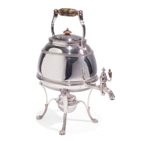 Kettle in argento, Londra 1810 