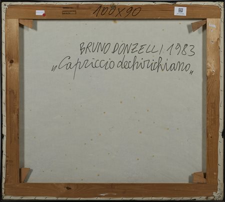 DONZELLI BRUNO (n. 1941) - Capriccio de chirichiano.