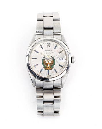  
Rolex Date UAE Crest Dial - orologio da polso in acciaio 1962 circa
 