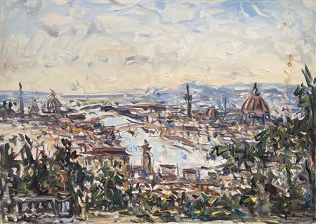 Enzo Pregno, Veduta di Firenze