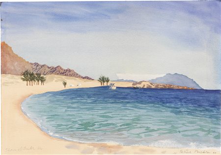 Patrick Procktor, Sharm el Sheik, 1984