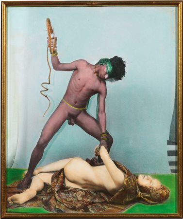 Luigi Ontani, Cupid chastised!?, 1996