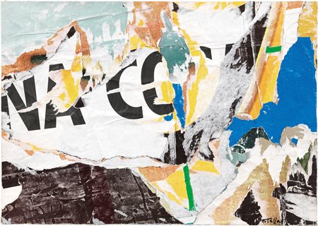 Mimmo Rotella, Naco, 1990