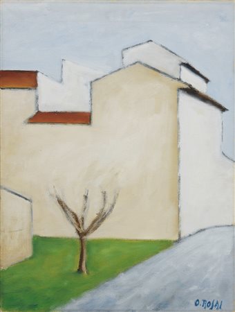 Ottone Rosai, Paesaggio, 1955 ca..