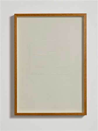 RICCARDO GUARNERI
Luci gialle con linee, 1975