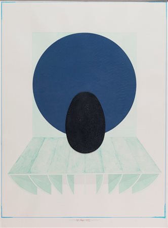 Lucio Del Pezzo, L'uovo nero 1972
