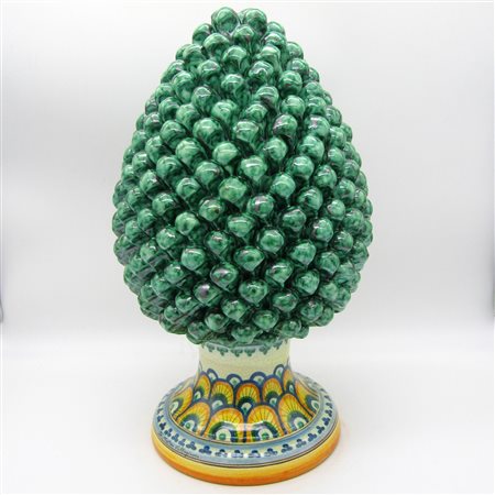 Ceramiche Artistiche Di Martino - Pigna verde ramina