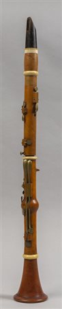 Clarinetto in bosso e osso, sec.XIX<br>l.cm.65