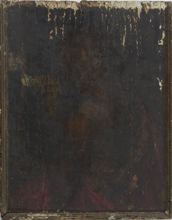 Scuola toscana del XVI secolo S. Giovanni Battista Olio su tavola cm. 72,5x57,5