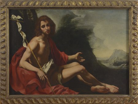 Jacopo Vignali (attribuito a) (Pratovecchio 1592 – Firenze 1664) San Giovanni...