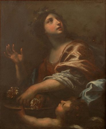 Francesco Botti (Firenze 1640 – 1711) Santa Dorotea Olio su tela cm. 88x73