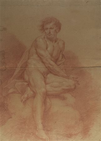 Sebastiano Conca [attribuito a] (Gaeta 1680 - Napoli 1764) Studio di nudo...