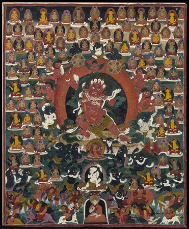 THANGKA CON TAGLA MEMBAR