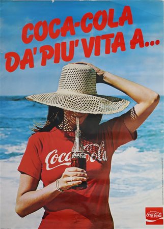 Coca Cola - Poster ufficiale Coca Cola, 1970