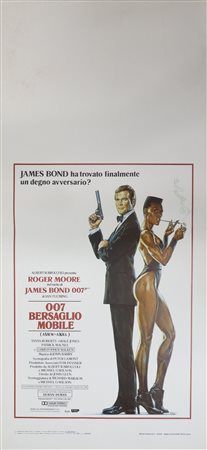 Locandina film '' James Bond 007 Bersaglio mobile'', 1985