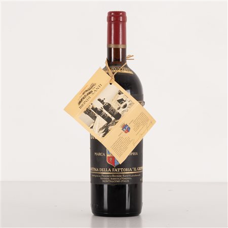  
Lotto di 1 bottiglia Brunello di Montalcino Riserva 1982 Biondi-Santi 1982
 