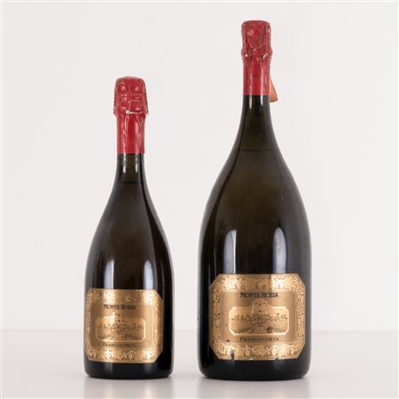  
Lotto di 2 bottiglie Franciacorta Cabochon Monterossa 
 