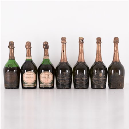  
Lotto di 7 bottiglie Champagne Laurent Perrier 
 