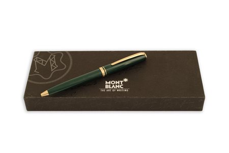 Penna stilo verde Montblanc modello Gentlemen