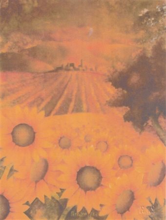 ALVARO PEPPOLONI, Campo di Girasoli