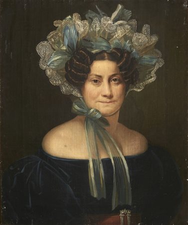 Giuseppe Molteni "Ritratto di Donna Teresa Ambrosoli" 1832 circa
olio su tela (c