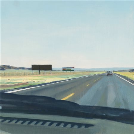 Jayne Holsinger - Arizona Roadscape "Billboards", 1999