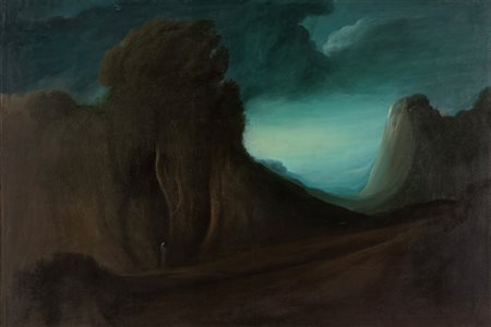 Ubaldo Bartolini (Montappone 1944)  - La nascita della notte, 1986