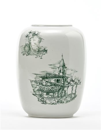 Guido Andlovitz Vaso. Esecuzione Società Ceramica Italiana - Lavenia, Laveno, an