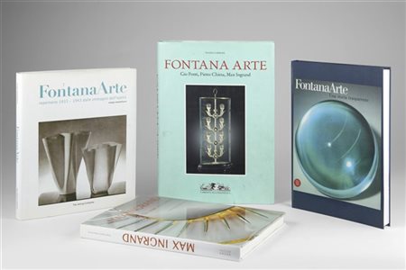 Tre volumi monografici su Fontana Arte: 
F. Deboni, Fontana Arte. Gio Ponti, Pi