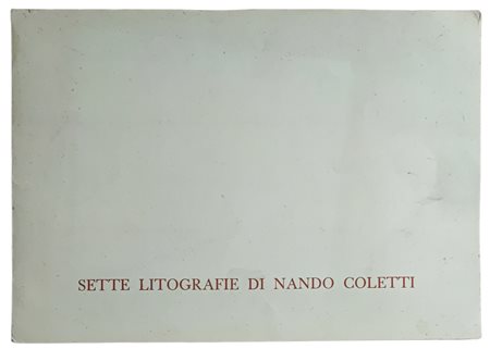 Nando Coletti - Sette litografie di Nando Coletti