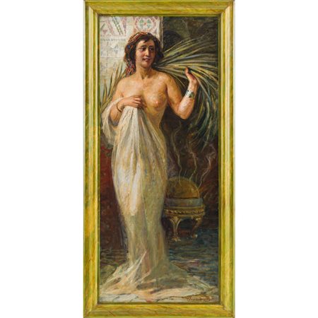 ALESSANDRO ABATE, Odalisca, Olio su tela