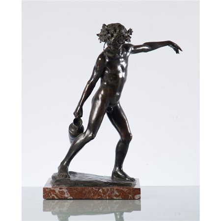 ANTONIO UGO, L'Anforifero, Scultura in bronzo