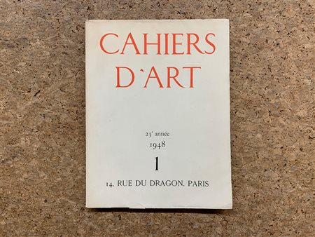 CAHIERS D'ART - Cahiers d'art, 1948