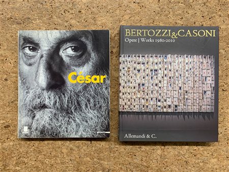 CÉSAR BALDACCINI E BERTOZZI & CASONI - Lotto unico di 2 cataloghi
