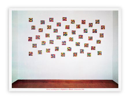 ALIGHIERO BOETTI - Alighiero e Boetti, 1988