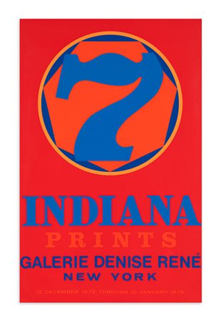 ROBERT INDIANA - Robert Indiana. Prints, 1975