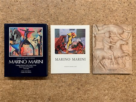 MARINO MARINI - Lotto unico di 3 cataloghi