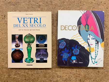 DECO E VETRI DEL XX SECOLO - Lotto unico di 2 cataloghi